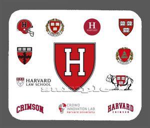 Harvard Crimson Logo - Item#4596 Harvard Crimson Logo Art Mouse Pad | eBay