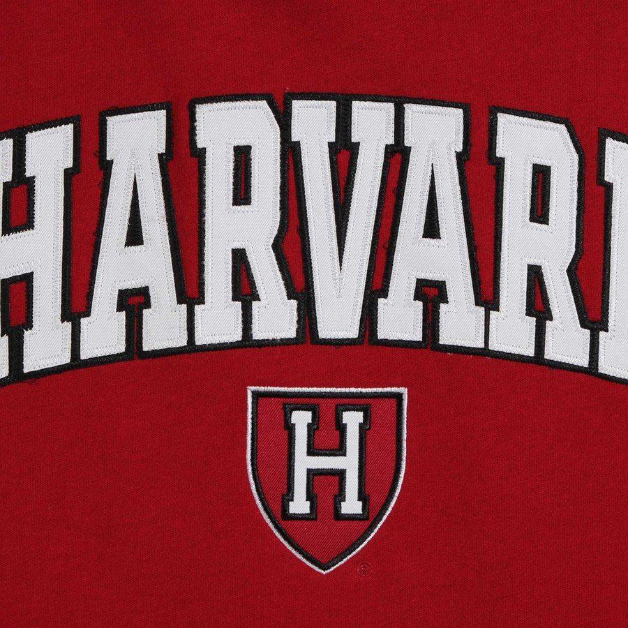 Harvard Crimson Logo - Colosseum Harvard Crimson Crimson Arch & Logo Pullover Hoodie