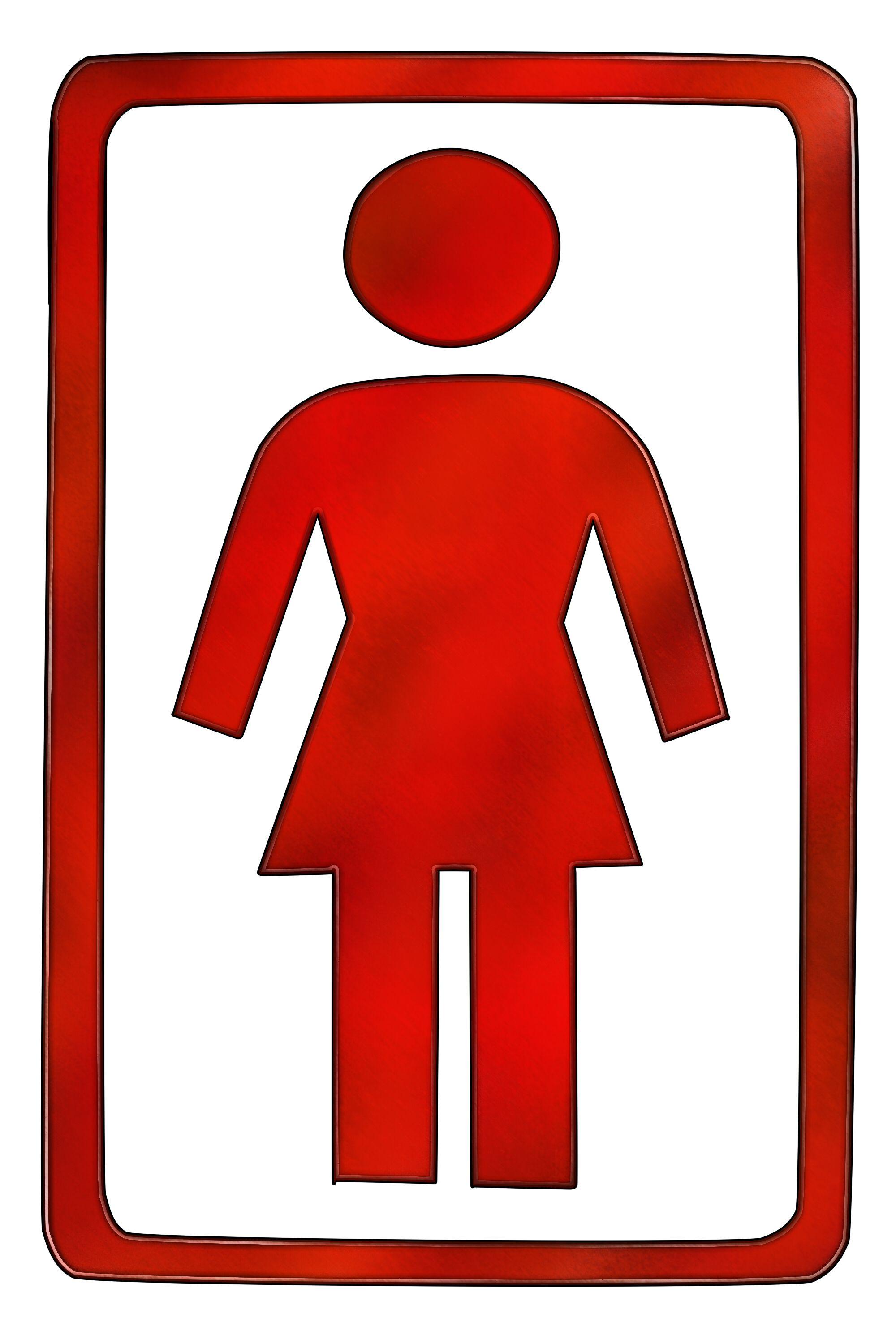 Red Girl Logo - Girl Logos