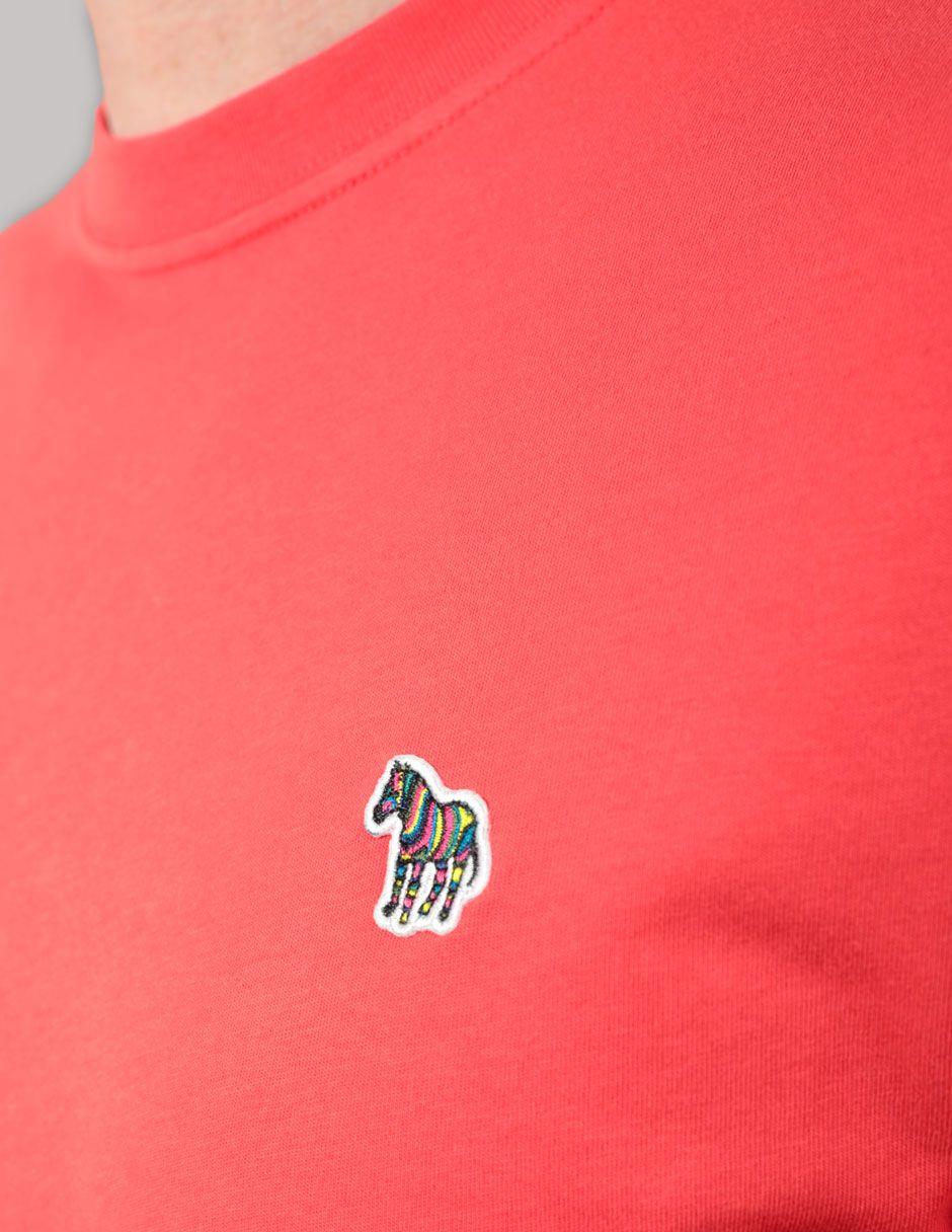Red Zebra Logo - Paul Smith Red Zebra T Shirt | Stone Menswear