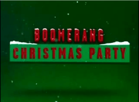 Christmas Boomerang Logo - The Boomerang Christmas Party | Boomerang from Cartoon Network Wiki ...