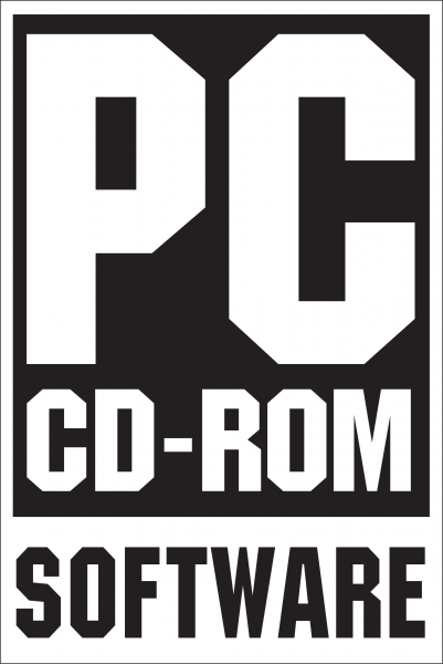 PC Software Logo - PC CD ROM Software Logo