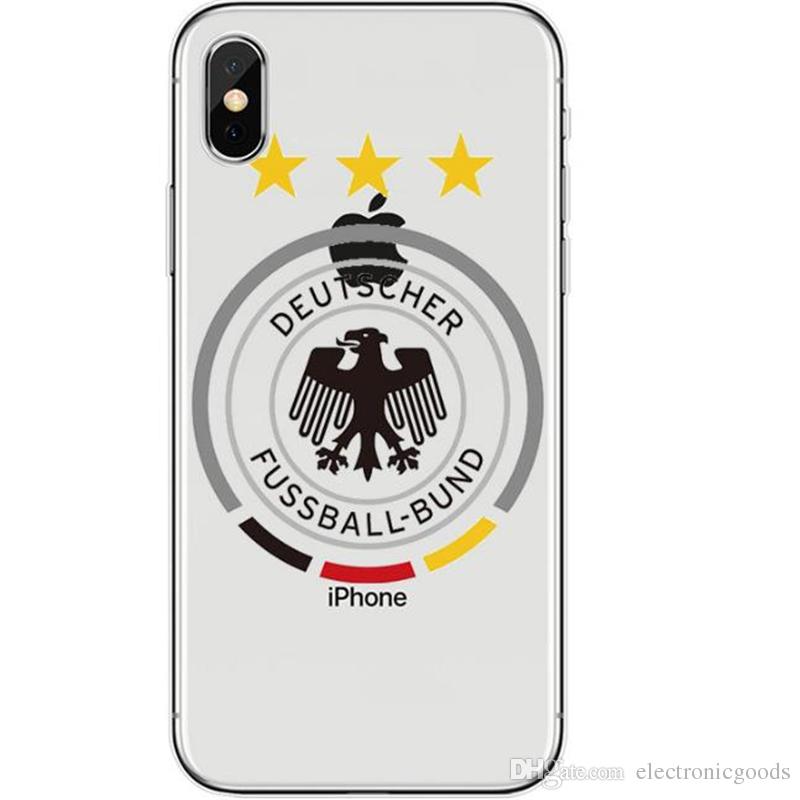 Shell World Logo - 2018 Explosion models mobile phone shell World Cup football team logo  painted iPhoneX mobile phone shell custom Cell Phone Cases