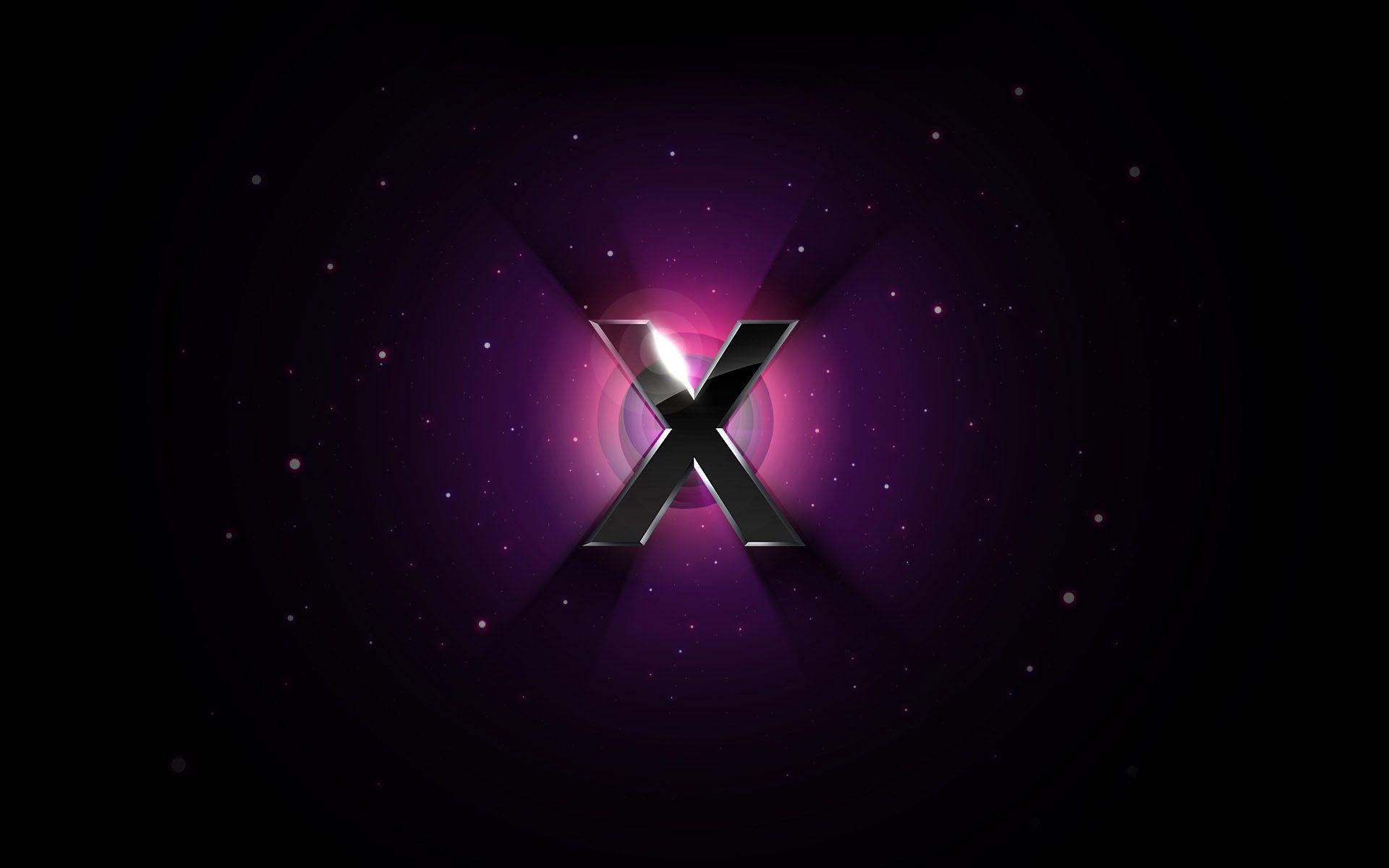Dark X Logo - Apple Dark OS X #4227658, 1920x1200 | All For Desktop