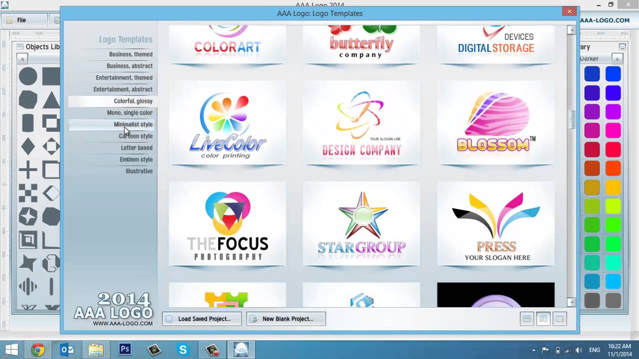 Computer Butterfly Logo - Free Logo Maker Software - YouTube