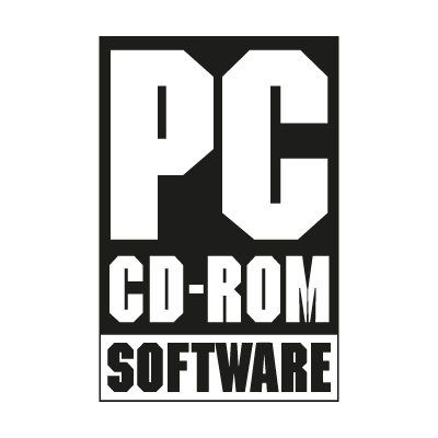 PC Software Logo - PC CD ROM Vector Logo Free Download