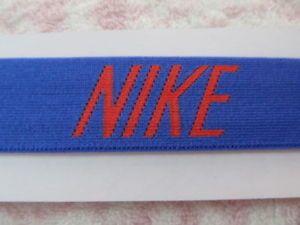 New Girl Logo - Nike Girl's Logo Headband Blue/Red - New | eBay