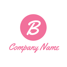 Pink B Logo - Free B Logo Designs | DesignEvo Logo Maker