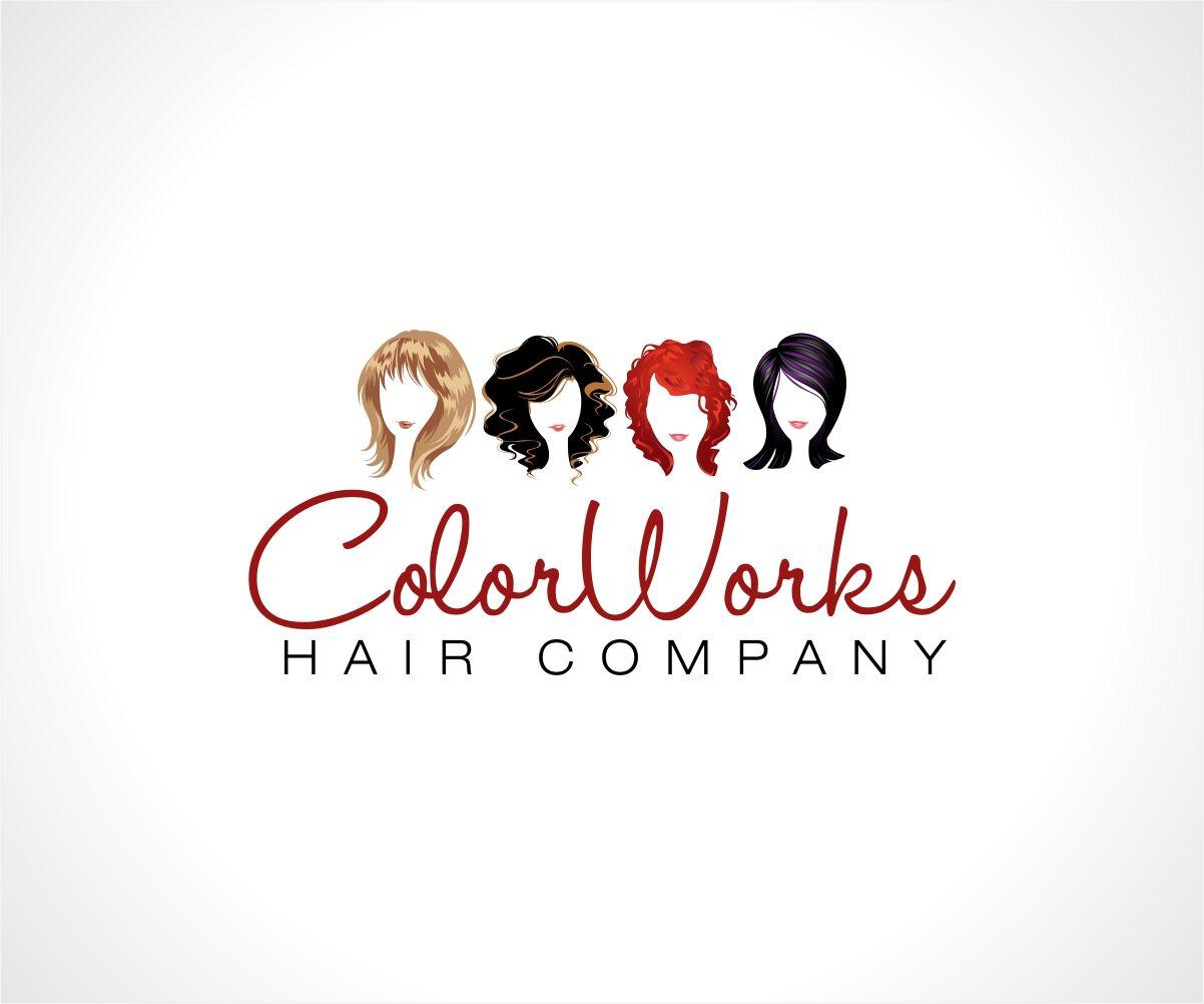 Hair Company Logo - Logo for : Color Works Hair Company. Graphic Station. Logo design
