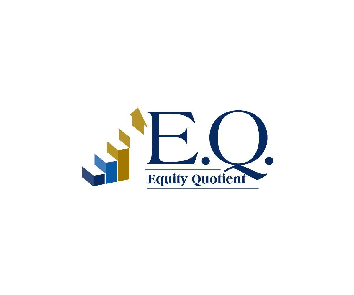 Quotient Logo - Elegant, Modern, Equity Logo Design for E.Q.= Equity Quotient by Jay ...