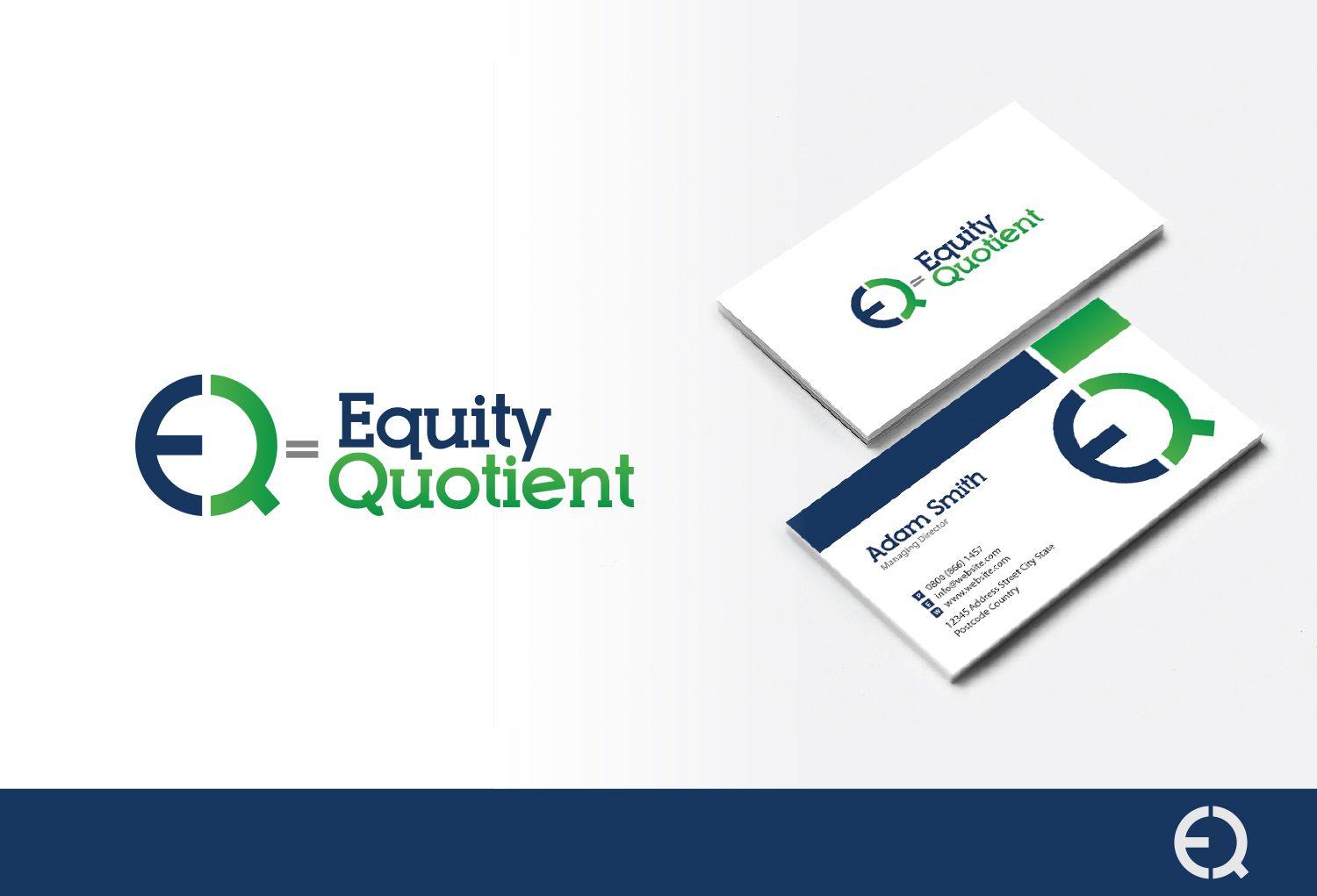 EQ Logo - Elegant, Modern, Equity Logo Design for E.Q.= Equity Quotient by ...