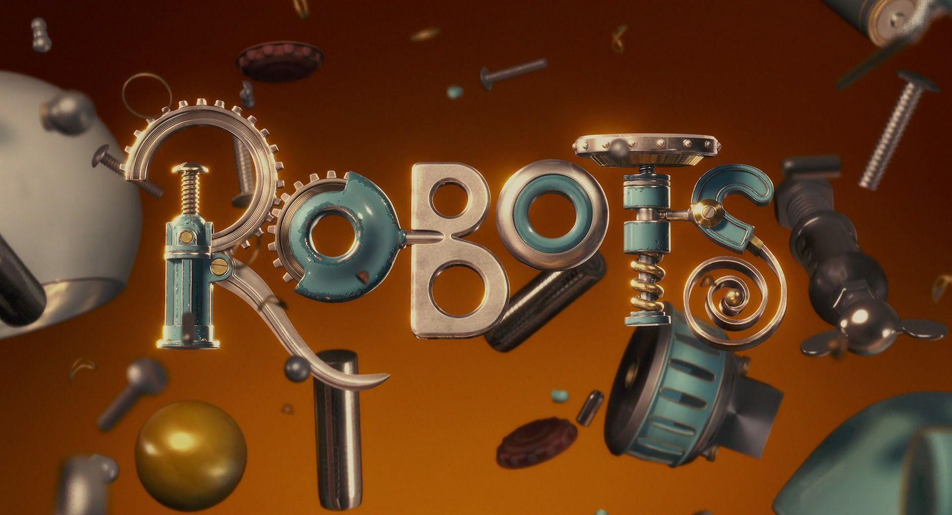 Robots Movie Logo LogoDix
