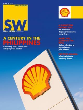 Shell World Logo - Shell World Philippines 2014 - Issue 1