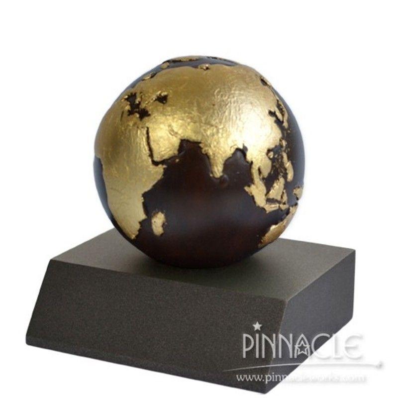 Gold Foil Globe Logo - LogoDix