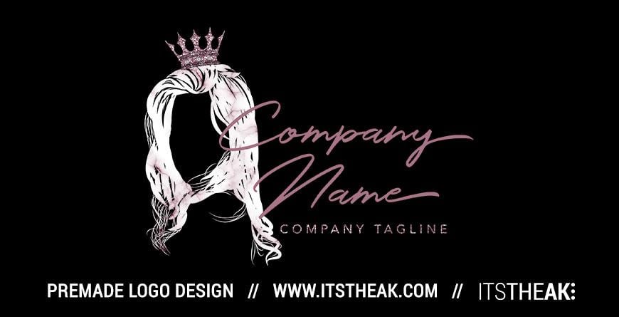 Hair Company Logo - Premade Logo Design for Hair Business | ITSTHEAK