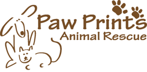 Paw Print Logo - Welcome to PawPrints Animal Rescue