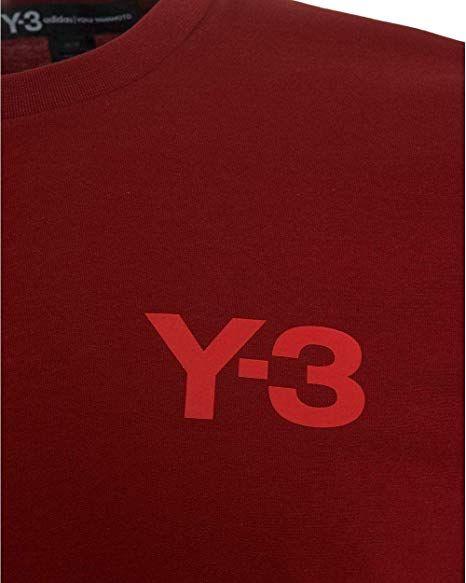 Red and Orange Y Logo - Adidas Y 3 Mens Classic Logo Slim Fit T Shirt: Amazon.co.uk: Clothing
