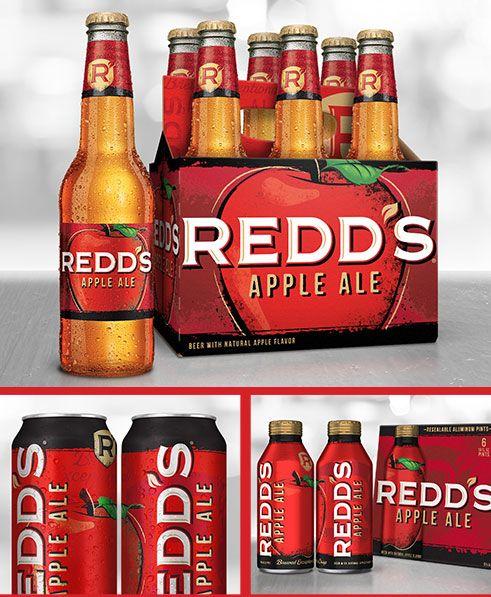 Reds Beer Logo - REDD'S APPLE ALE. Redds Apple Ale