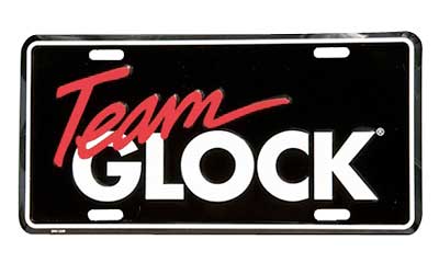 Team Glock Logo - Glock Perfection Logo Novelty License Plates