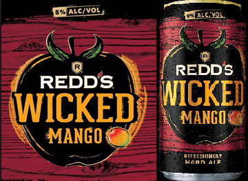 Reds Beer Logo - New Products: Redd's Wicked Mango & Redd's Green Apple. Monarch