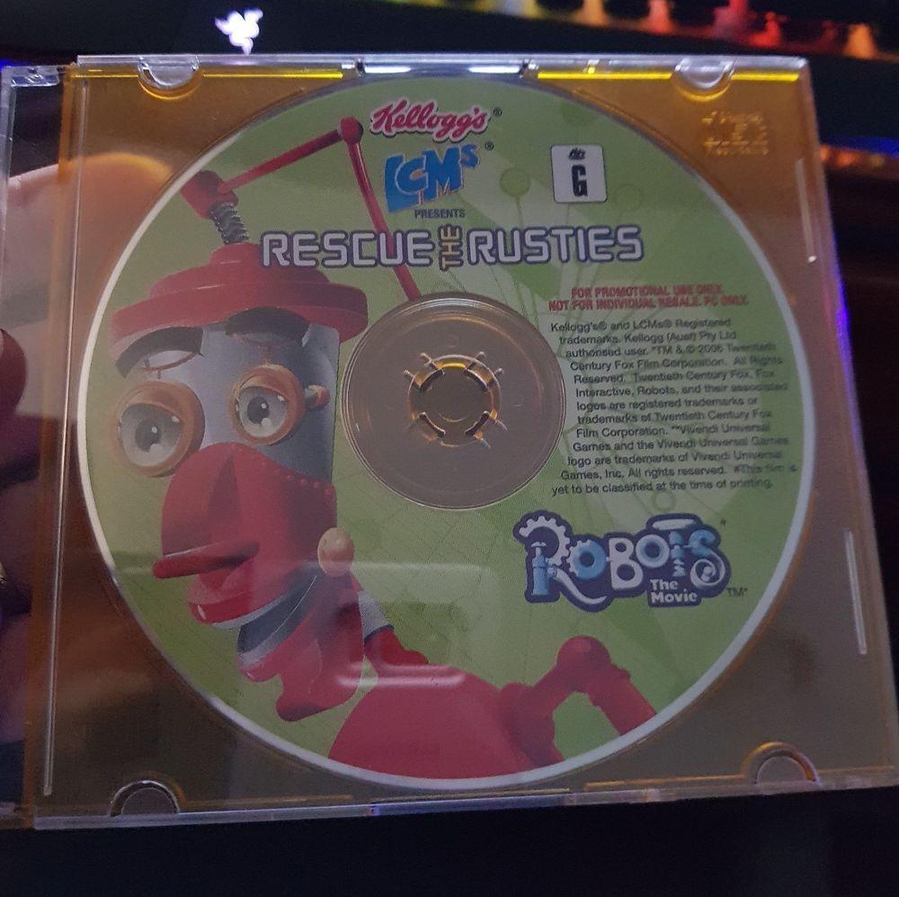 Robots Movie Logo - Kellogg's LCM'S Robots The Movie - Rescue The Rusties - DVD -FREE ...