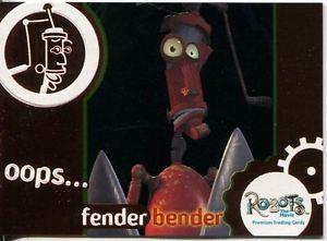 Robots Movie Logo - Robots The Movie Fender Bender Chase Card FB-3 5053075721795 | eBay
