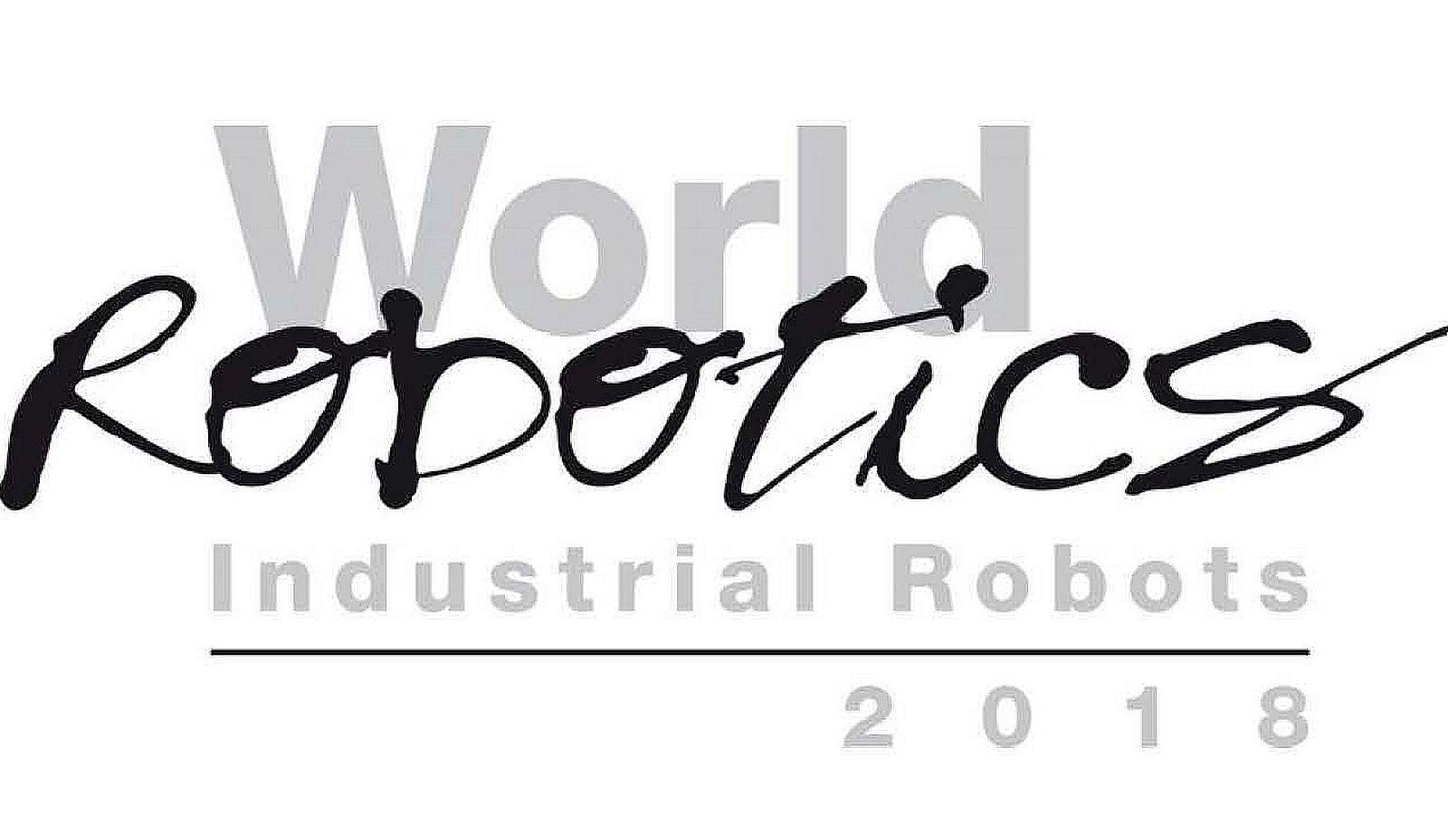 Black and White Robot Logo - International Federation of Robotics