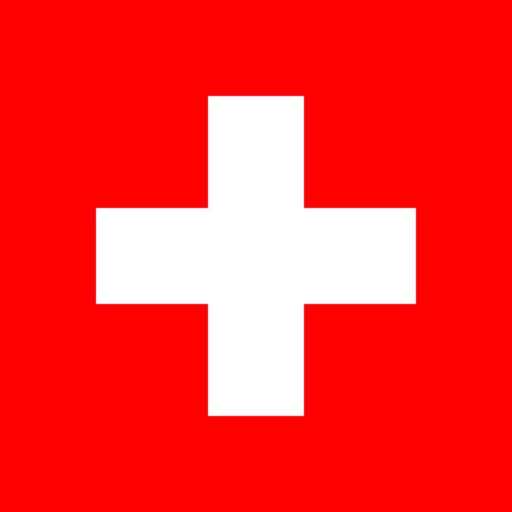 Red Cross Watch Logo - Swiss Made