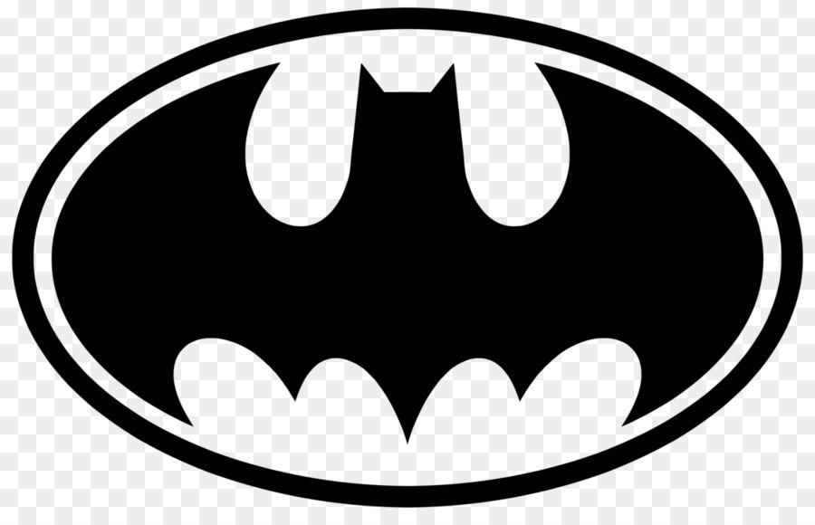 Batman Black and White Circle Logo - Batman Black and White Batgirl Superman Logo - batman png download ...