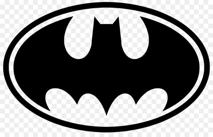 Batman Black and White Circle Logo - Batman Black and White Batgirl Superman Logo - batman png download ...