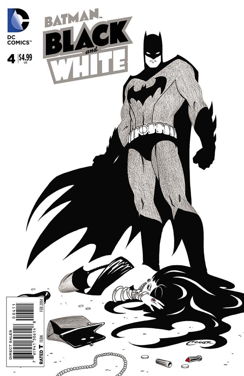 Batman Black and White Circle Logo - Batman Black and White out of Hell; Into the Circle; A