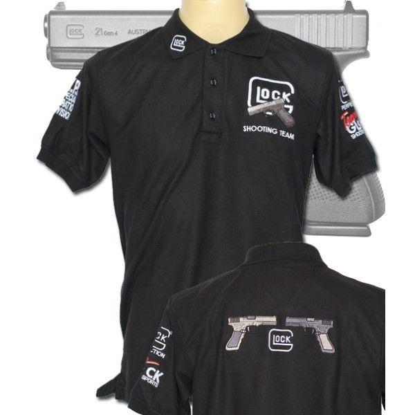 Team Glock Logo - Glock Shooting Team NYPD - Polo Shirt