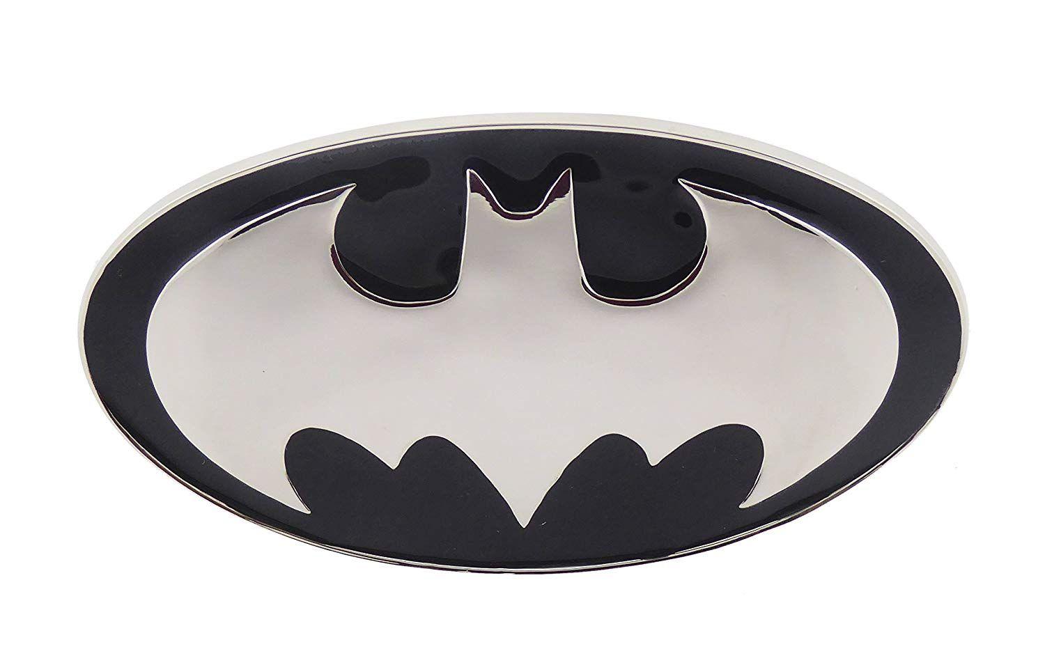 Batman Black and White Circle Logo - Amazon.com: Brand:e&b Western Black & White Batman Belt Buckle Wt ...