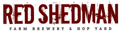 Reds Beer Logo - Home - Red Shedman Farm Brewery