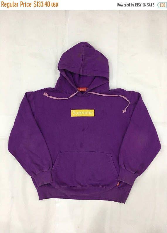 Purple Supreme Box Logo - Supreme Box Logo Hoodie Purple Supreme Sweatshirt Supreme Streetwear