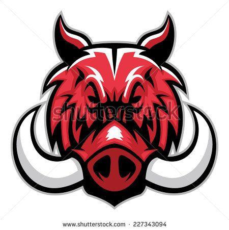 Hog Face Logo - Hog Logos