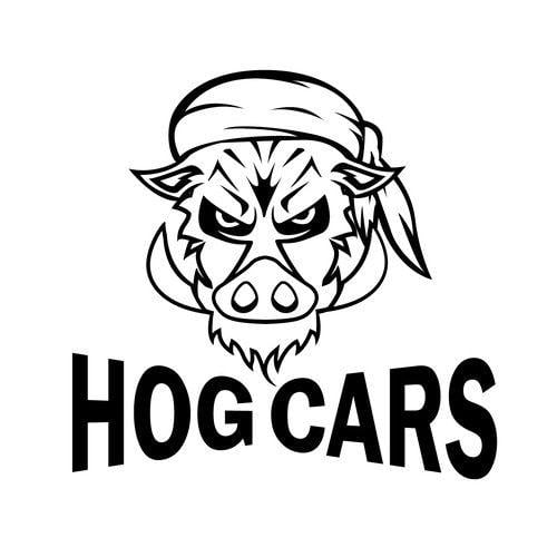 Hog Face Logo - Create a badass logo for a pink Hog Car!. Logo design contest