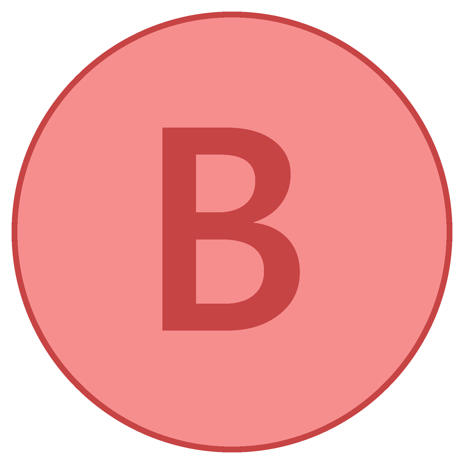 B in Circle Logo - Xbox B Icono gratuita, PNG y vector