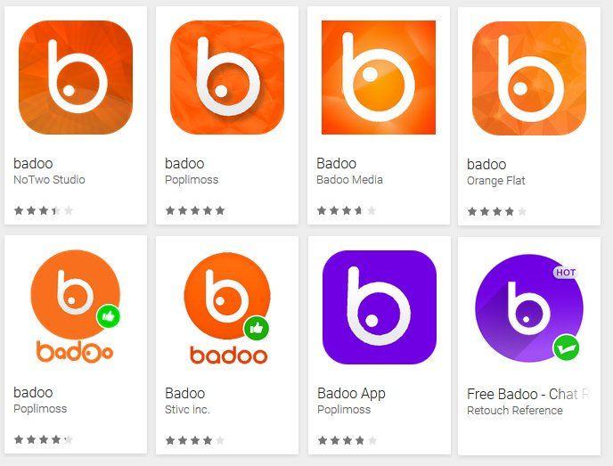 Badoo Logo - Lukas Stefanko couple of fake apps