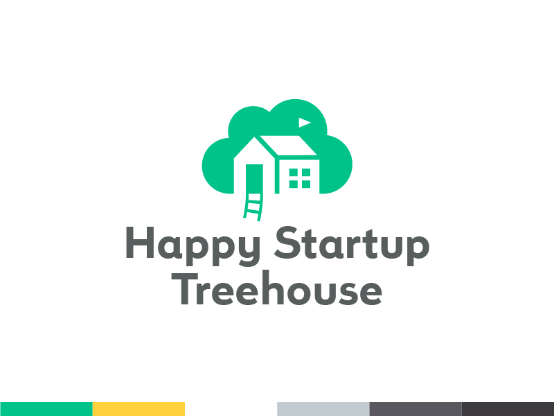 Treehouse Logo - Happy Startup Treehouse