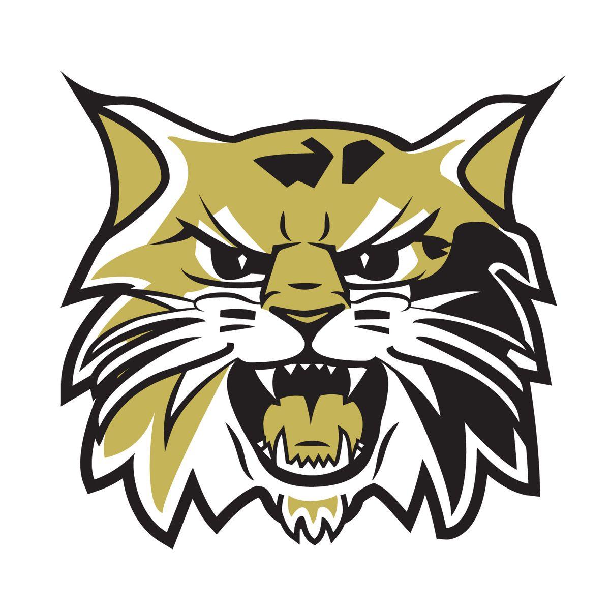 Black and Yellow Wildcats Logo - Wildcat Logos