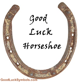 Lucky Horse Shoe Logo - Good Luck Horseshoe Symbolism and Superstition