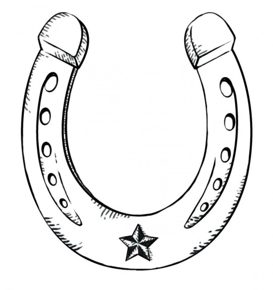 Lucky Horse Shoe Logo - horseshoe drawing. Tattoos, Tattoo