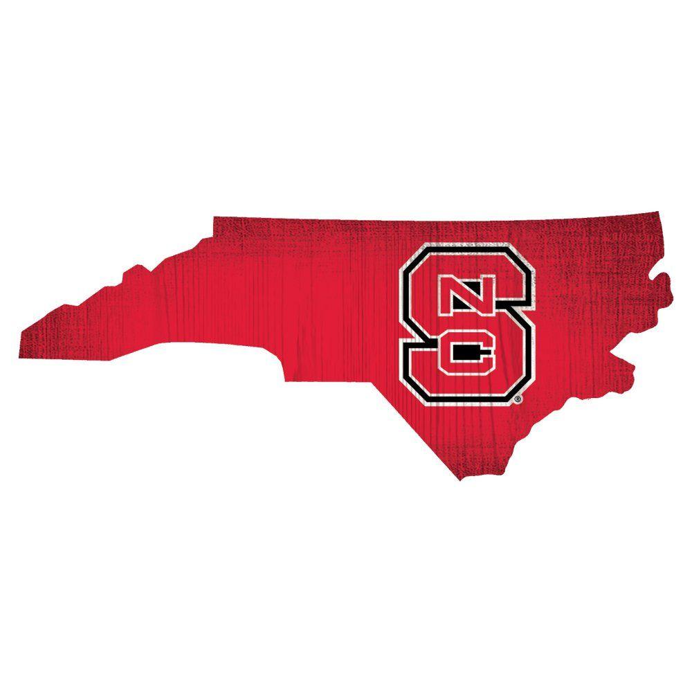 NC State Logo - NC State Wolfpack State Sign - We're Good Sports