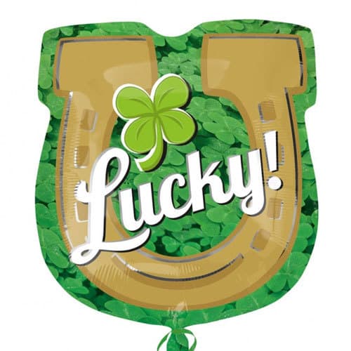 Lucky Horse Shoe Logo - Lucky Horse Shoe Shaped Balloons – My Party Monster