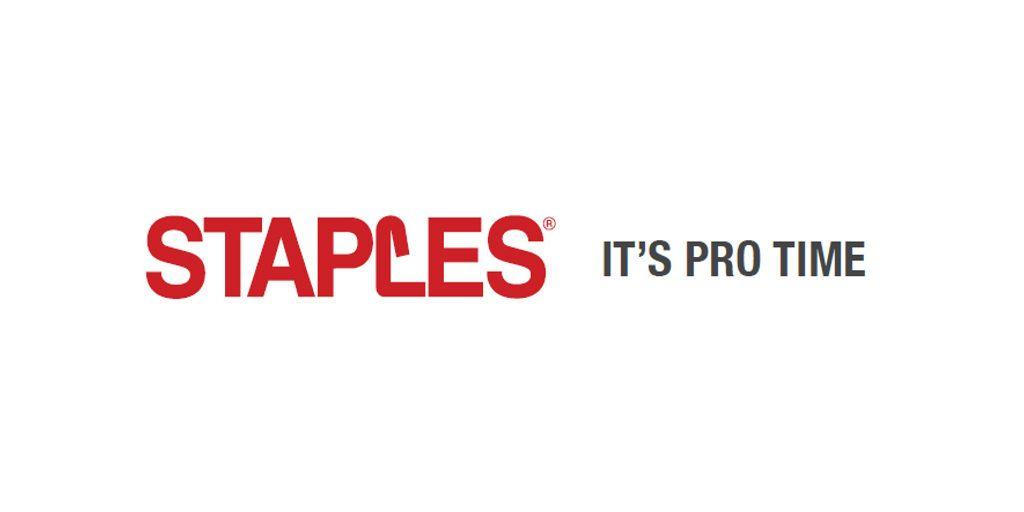 Pro Time Staples Logo - Staples Launches New Brand Campaign: “Staples - It's Pro Time ...