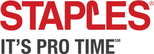 Pro Time Staples Logo - Download HD Staples Its Pro Time Logo Transparent PNG