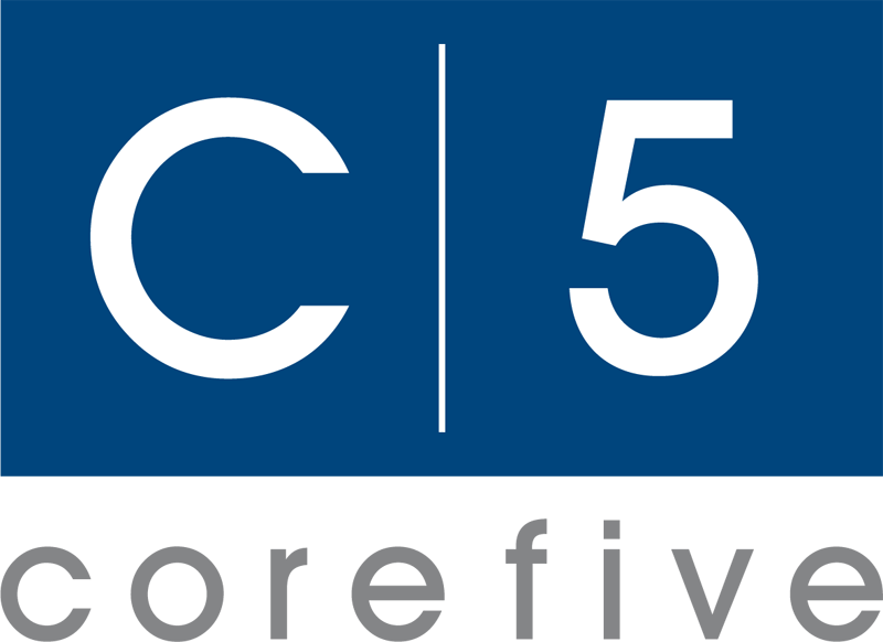 Blue Number 5 Logo - Core Five Logo (standard) - Helical plc