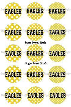 Black and Yellow Wildcats Logo - INSTANT DOWNLOAD Yellow Gold Wildcats Sports by sugarnspicebow | My ...