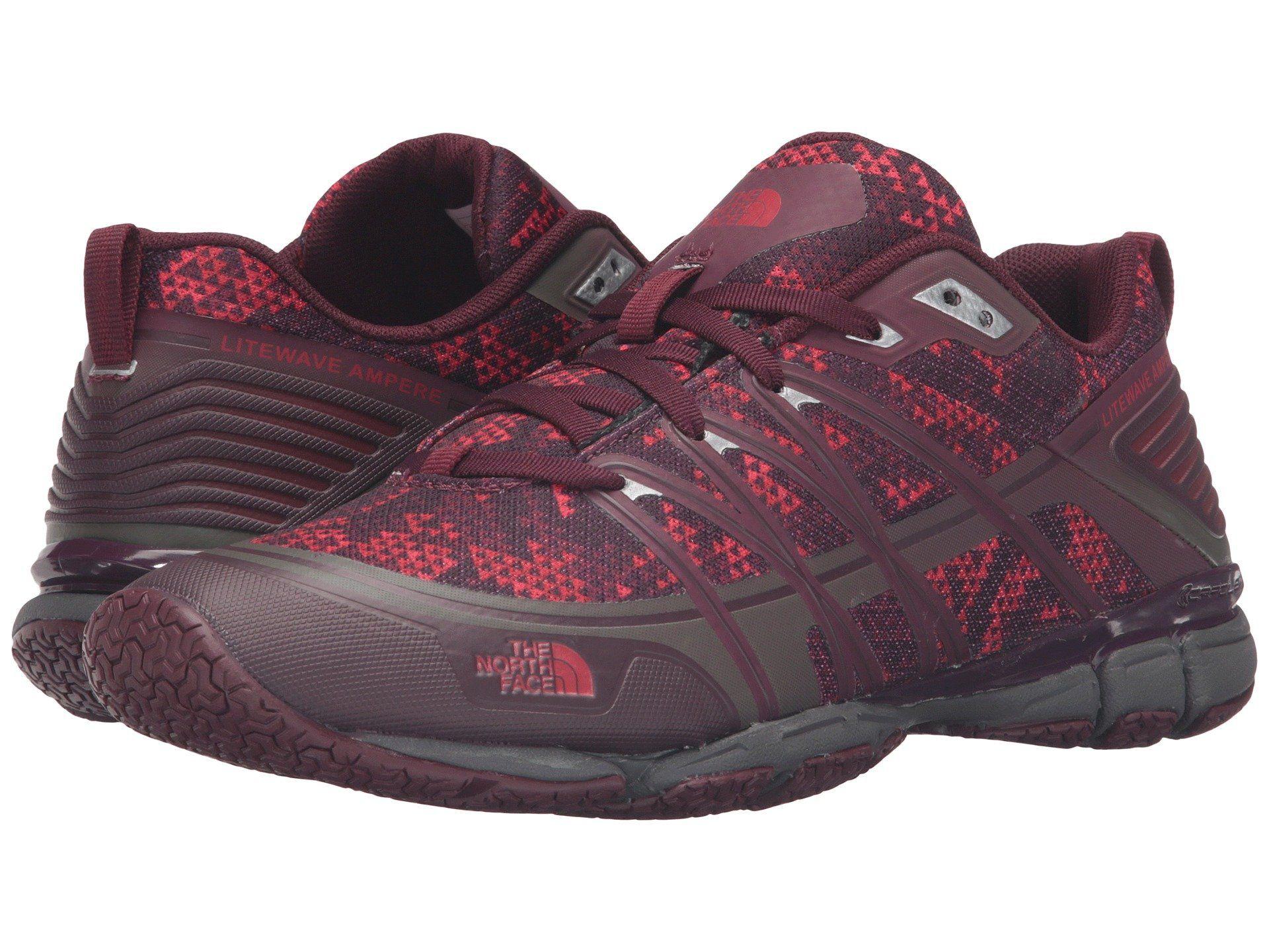 Red Triangle Face Logo - The North Face Litewave Ampere In Deep Garnet Red Triangle Party ...